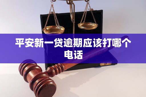 平安新一贷逾期应该打哪个电话