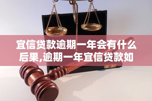 宜信贷款逾期一年会有什么后果,逾期一年宜信贷款如何处理