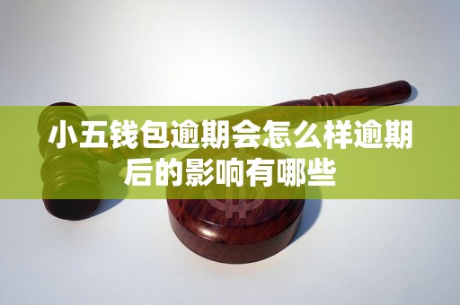 小五钱包逾期会怎么样逾期后的影响有哪些