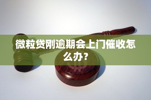 微粒贷刚逾期会上门催收怎么办？