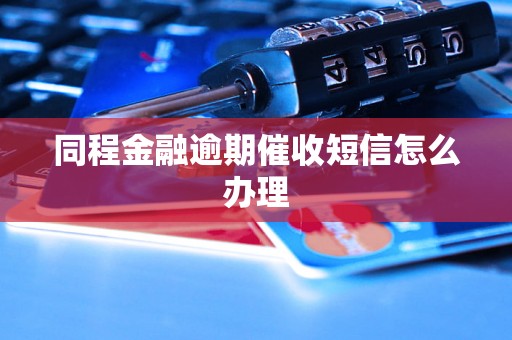 同程金融逾期催收短信怎么办理