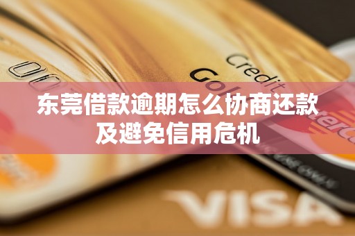 东莞借款逾期怎么协商还款及避免信用危机