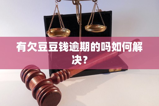 有欠豆豆钱逾期的吗如何解决？