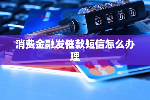 消费金融发催款短信怎么办理