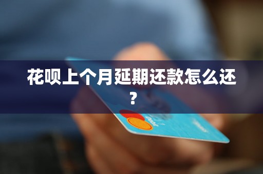 花呗上个月延期还款怎么还？