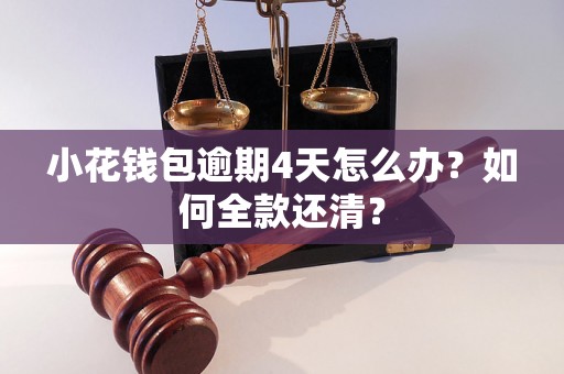 小花钱包逾期4天怎么办？如何全款还清？