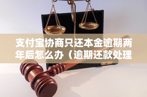 支付宝协商只还本金逾期两年后怎么办（逾期还款处理方法详解）