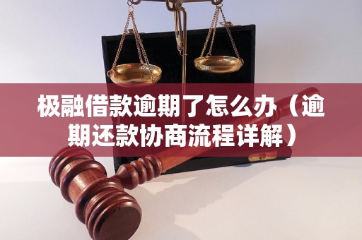 极融借款逾期了怎么办（逾期还款协商流程详解）