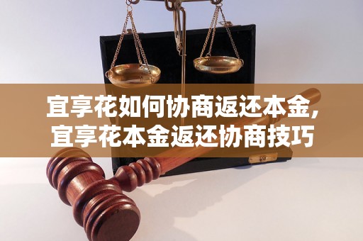 宜享花如何协商返还本金,宜享花本金返还协商技巧