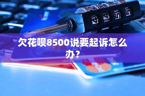 欠花呗8500说要起诉怎么办？