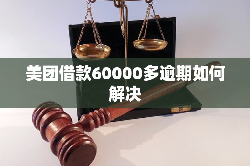 美团借款60000多逾期如何解决