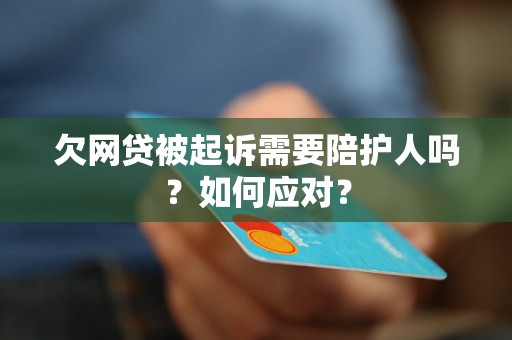 欠网贷被起诉需要陪护人吗？如何应对？