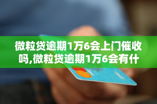 微粒贷逾期1万6会上门催收吗,微粒贷逾期1万6会有什么后果