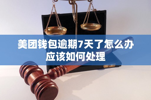 美团钱包逾期7天了怎么办应该如何处理