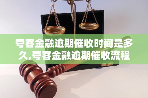 夸客金融逾期催收时间是多久,夸客金融逾期催收流程解析