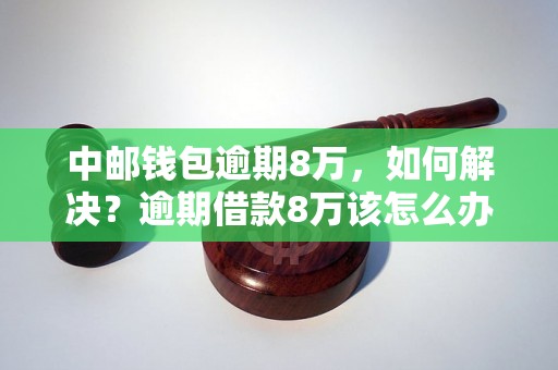 中邮钱包逾期8万，如何解决？逾期借款8万该怎么办？