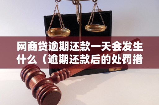 网商贷逾期还款一天会发生什么（逾期还款后的处罚措施）