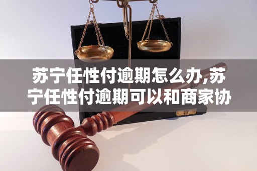 苏宁任性付逾期怎么办,苏宁任性付逾期可以和商家协商吗