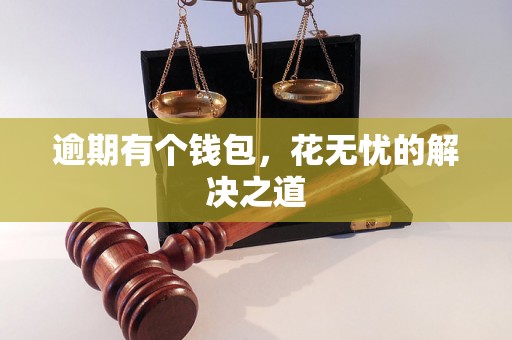 逾期有个钱包，花无忧的解决之道