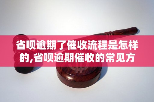 省呗逾期了催收流程是怎样的,省呗逾期催收的常见方式