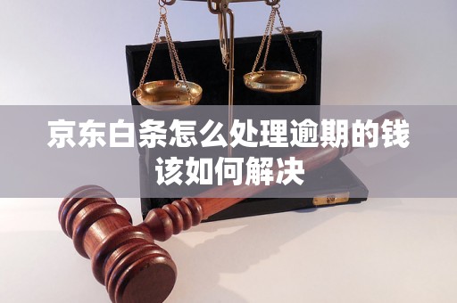 京东白条怎么处理逾期的钱该如何解决