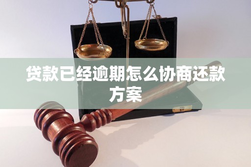 贷款已经逾期怎么协商还款方案