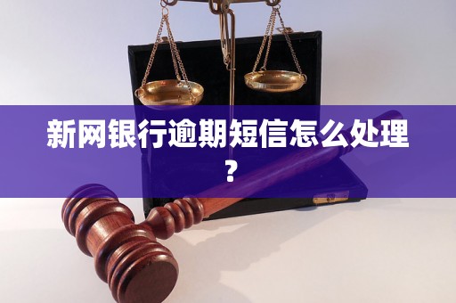 新网银行逾期短信怎么处理？