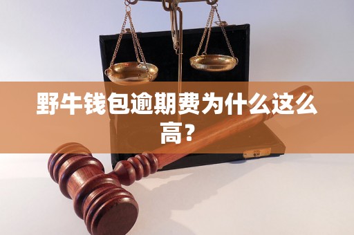 野牛钱包逾期费为什么这么高？