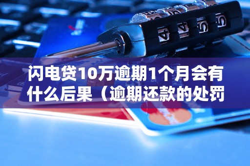 闪电贷10万逾期1个月会有什么后果（逾期还款的处罚措施有哪些）