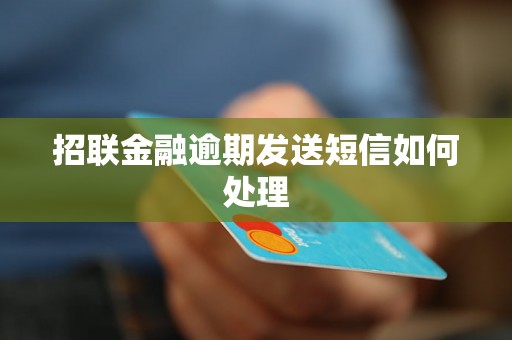 招联金融逾期发送短信如何处理