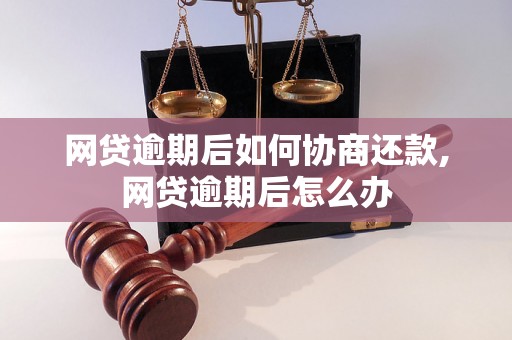 网贷逾期后如何协商还款,网贷逾期后怎么办