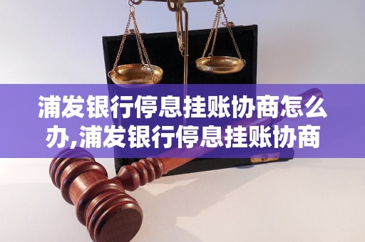 浦发银行停息挂账协商怎么办,浦发银行停息挂账协商的具体步骤