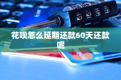 花呗怎么延期还款60天还款呢