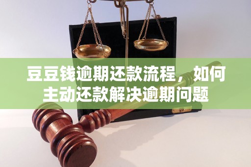 豆豆钱逾期还款流程，如何主动还款解决逾期问题