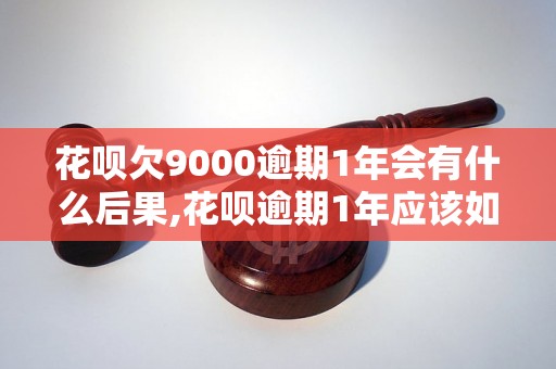 花呗欠9000逾期1年会有什么后果,花呗逾期1年应该如何处理