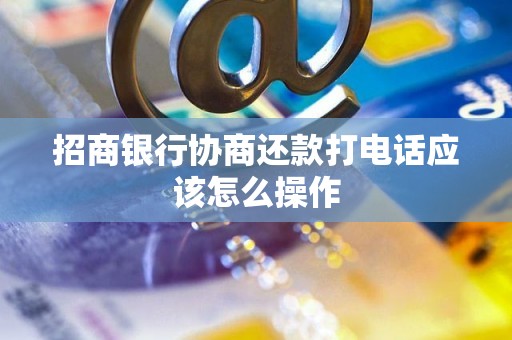 招商银行协商还款打电话应该怎么操作