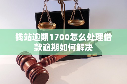 钱站逾期1700怎么处理借款逾期如何解决