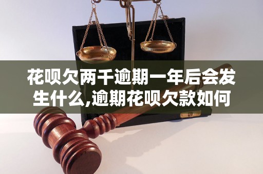 花呗欠两千逾期一年后会发生什么,逾期花呗欠款如何处理