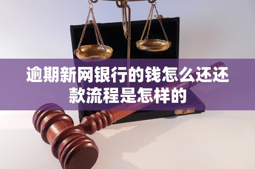 逾期新网银行的钱怎么还还款流程是怎样的