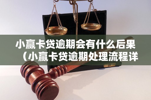 小赢卡贷逾期会有什么后果（小赢卡贷逾期处理流程详解）