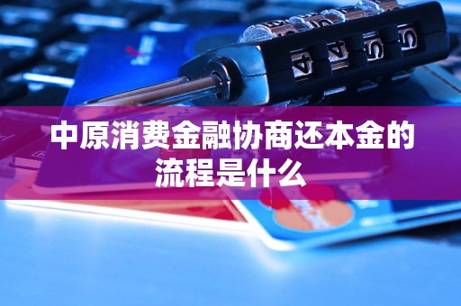 中原消费金融协商还本金的流程是什么