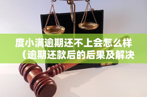 度小满逾期还不上会怎么样（逾期还款后的后果及解决方法）