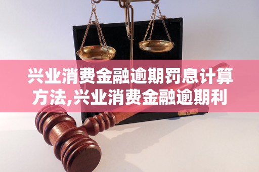 兴业消费金融逾期罚息计算方法,兴业消费金融逾期利息怎么算