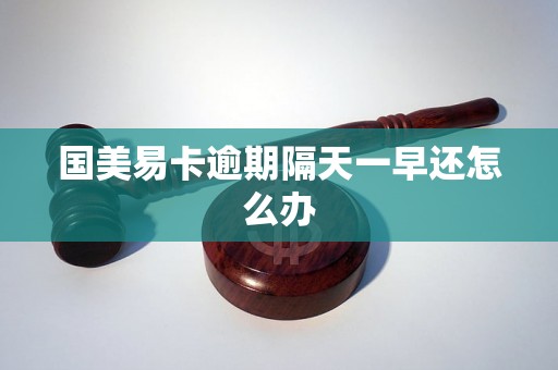 国美易卡逾期隔天一早还怎么办