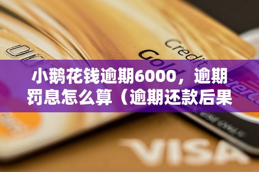 小鹅花钱逾期6000，逾期罚息怎么算（逾期还款后果及处理方法）