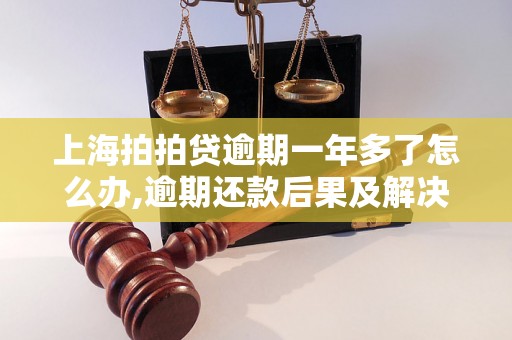 上海拍拍贷逾期一年多了怎么办,逾期还款后果及解决方法