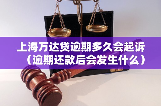 上海万达贷逾期多久会起诉（逾期还款后会发生什么）