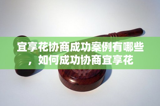 宜享花协商成功案例有哪些，如何成功协商宜享花