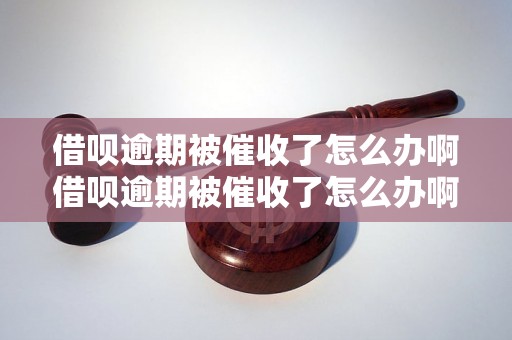 借呗逾期被催收了怎么办啊借呗逾期被催收了怎么办啊借呗逾期被催收了怎么办啊