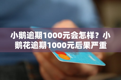 小鹅逾期1000元会怎样？小鹅花逾期1000元后果严重吗？